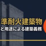 耐火建築物・準耐火建築物の違いと用途による建築義務｜一級建築士試験対策